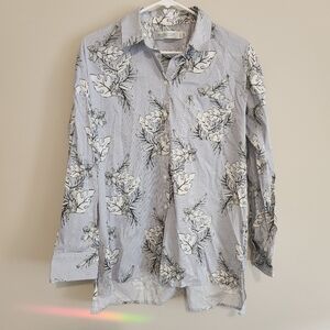 Contemporaine by Simons Striped Button Up